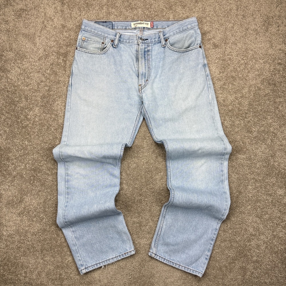 Vintage Y2K Levis 505 Straight Fit Jeans 36x32